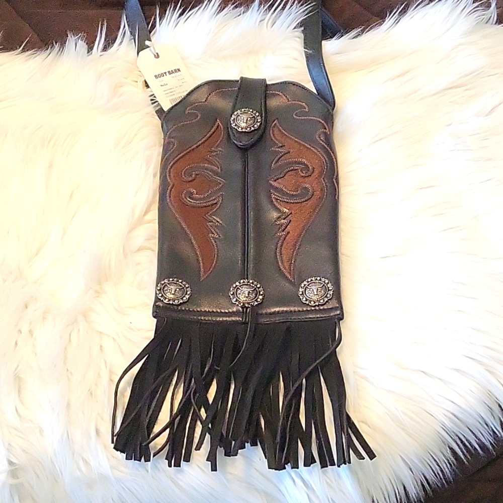 NWT Shyanne/ Idyllwild Cowboy Boot Fringe Purse. Will take off Poshmark soon..